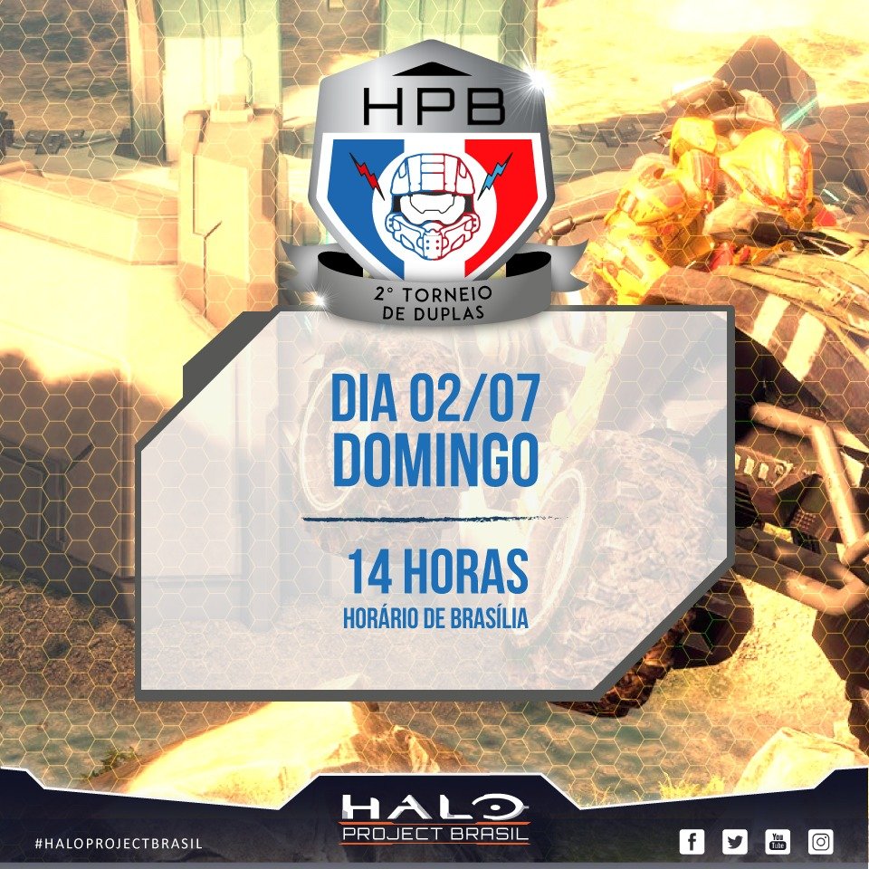 hpb 2 torneio duplas - Torneio de Duplas Halo Project Brasil (HPB) #02