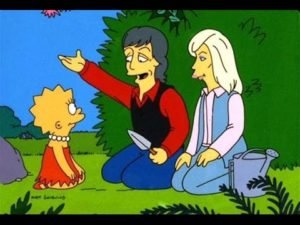 paul e linda 300x225 - Os Simpsons de "A" À "Z": Paródias De Filmes, Personalidades Famosas, Personagens E Curiosidades (Parte 6)