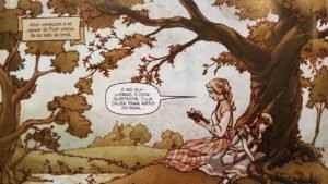 Figura 1 300x169 - Alice No País Das Maravilhas Em Quadrinhos - Uma Viagem Alucinante E Fantástica!