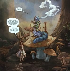 Figura 3 296x300 - Alice No País Das Maravilhas Em Quadrinhos - Uma Viagem Alucinante E Fantástica!