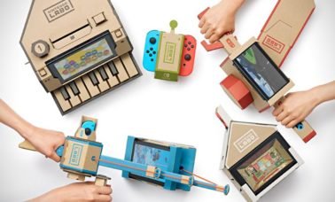 nintendo labo capa 378x228 - Nintendo Labo E Os Kits Variedade E Robô