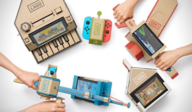 Nintendo Labo E Os Kits Variedade E Robô