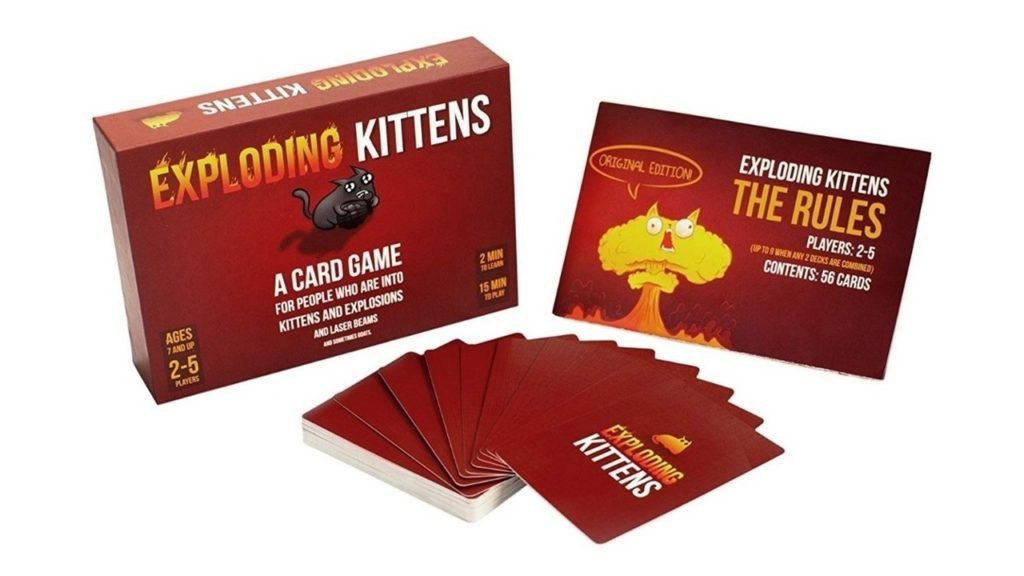 Exploding Kittens Card Game 1024x576 - Os melhores jogos de tabuleiro em família, segundo especialistas internacionais (Parte 1)
