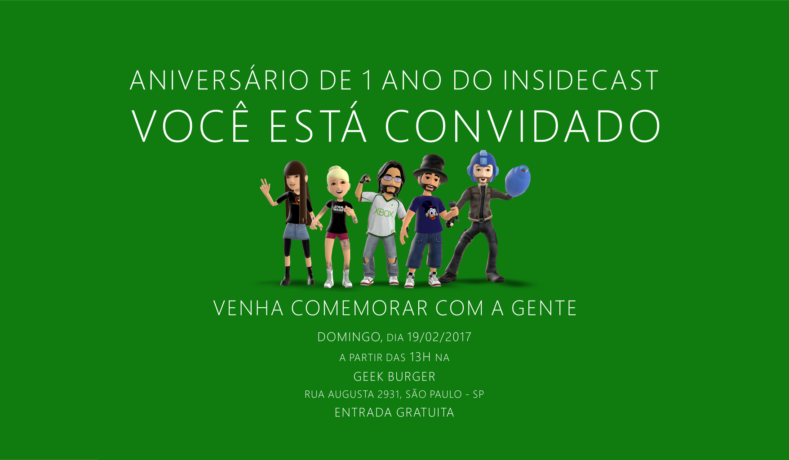 Especial: Aniversário De 1 Ano Do Insidecast!